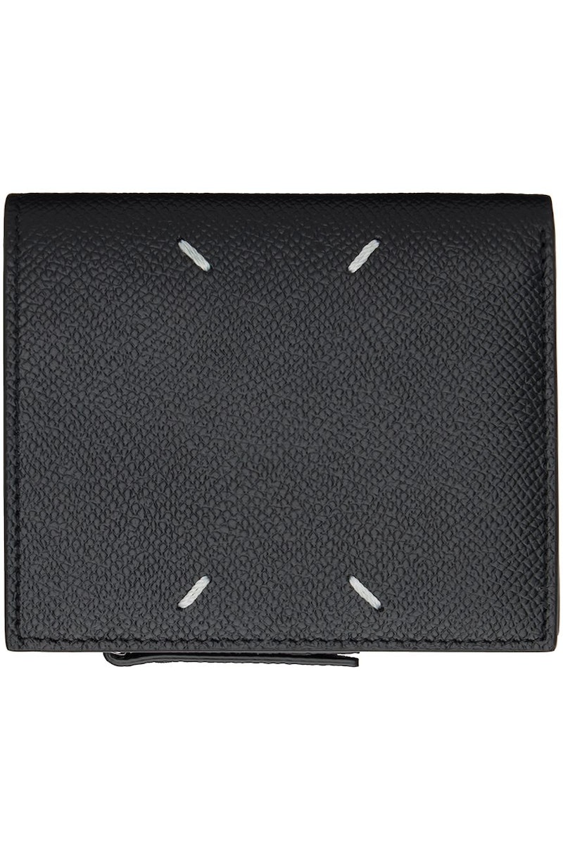 Maison Margiela Four Stitches Wallet - Black | Garmentory