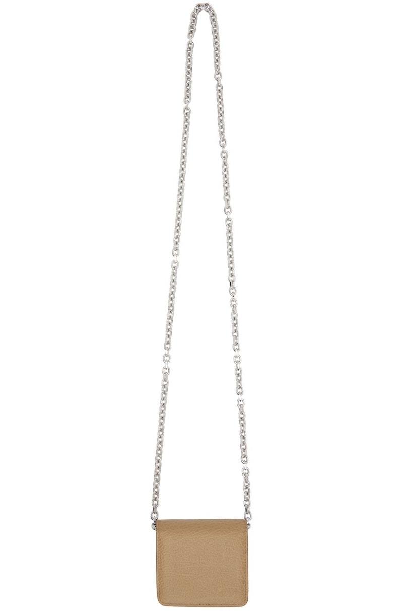 【 MAISON MARGIELA】MFour stitches chain wallet Maison Margiela Four Stitches Chain Wallet Black – LIKELIHOOD