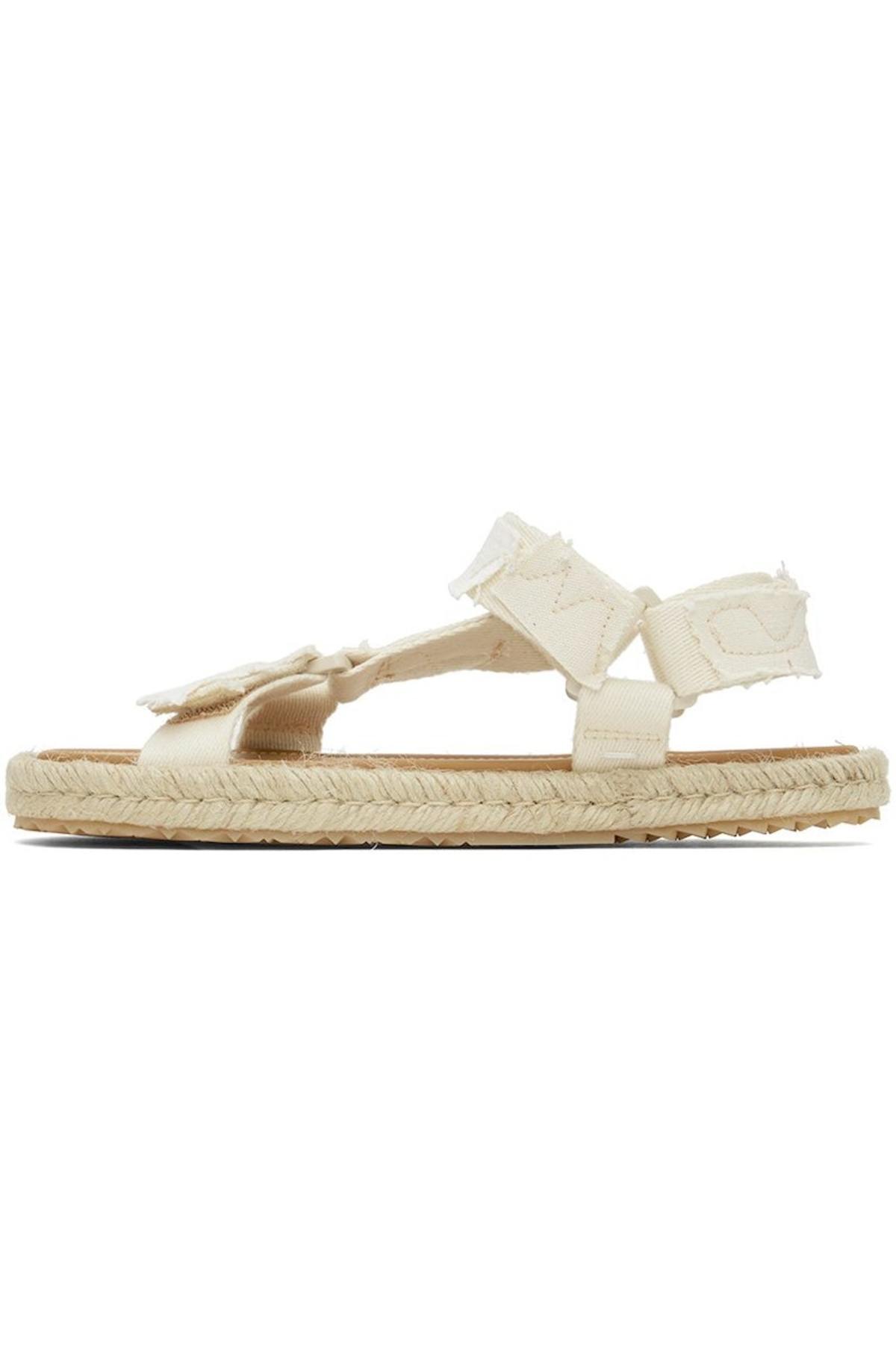Maison Margiela Patchwork Hiking Sandals - T1003 White