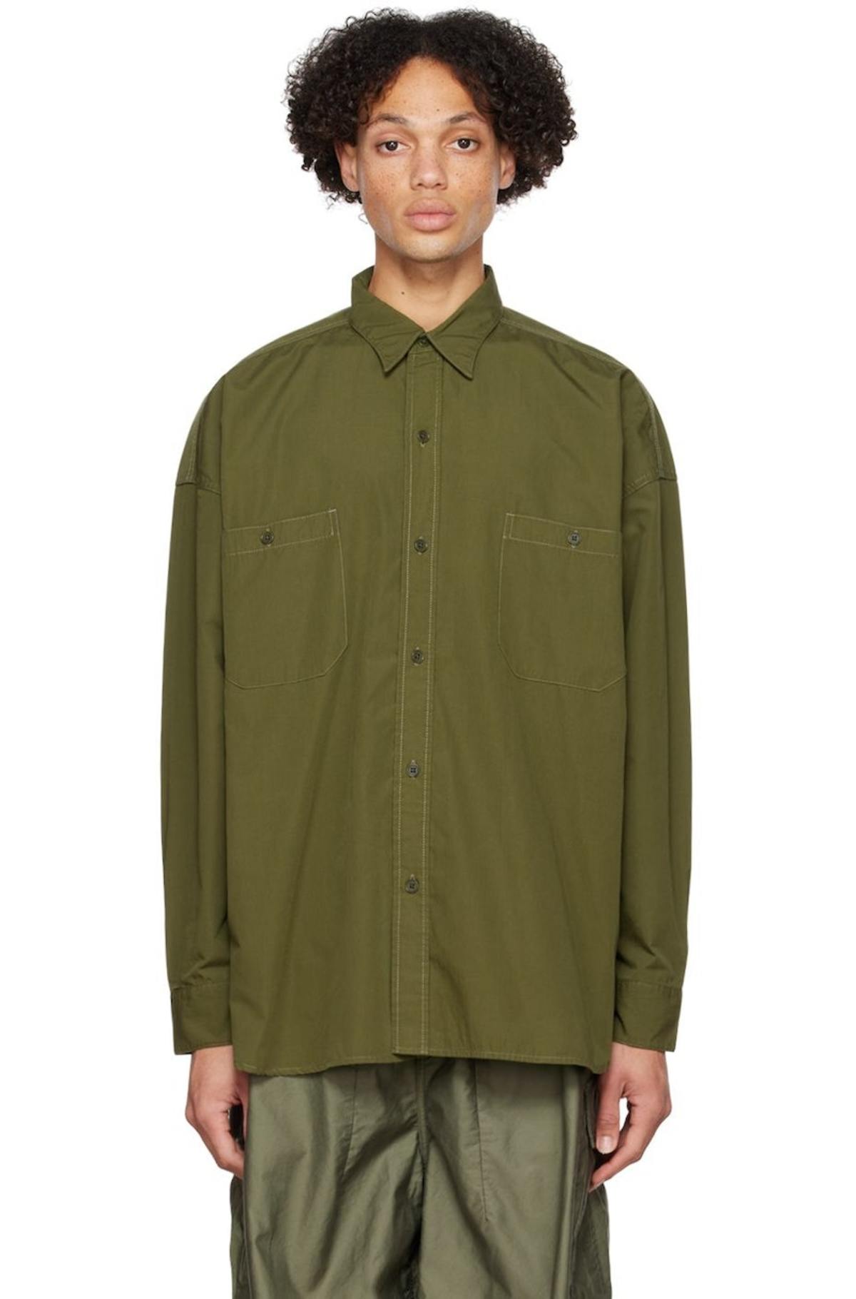 Nanamica Deck Shirt - KK KHAKI | Garmentory