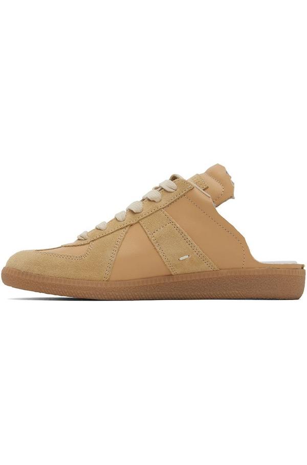 Maison Margiela Replica Mule Sneakers - H9387 Champagne | Garmentory