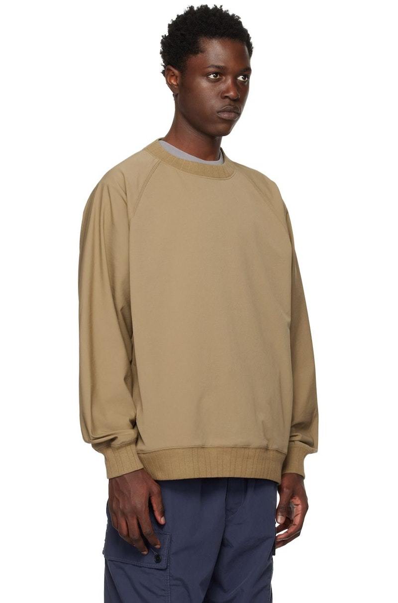 Nanamica Alphadry Sweatshirt - Taupe | Garmentory