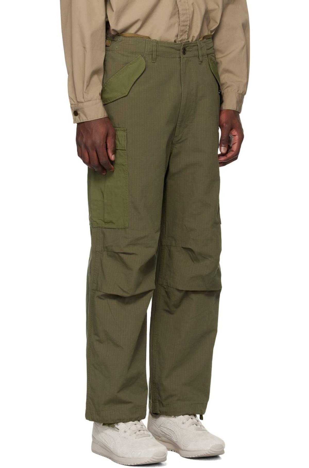 Nanamica Wide Cargo Pants - Khaki | Garmentory