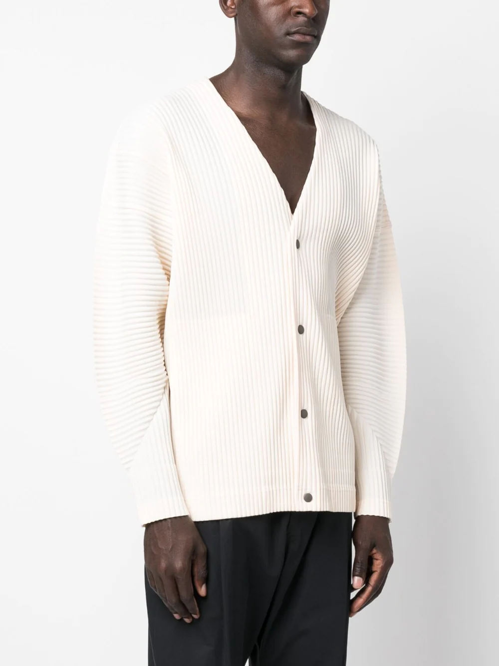 HOMME-PLISSE-Men-Cardigan-