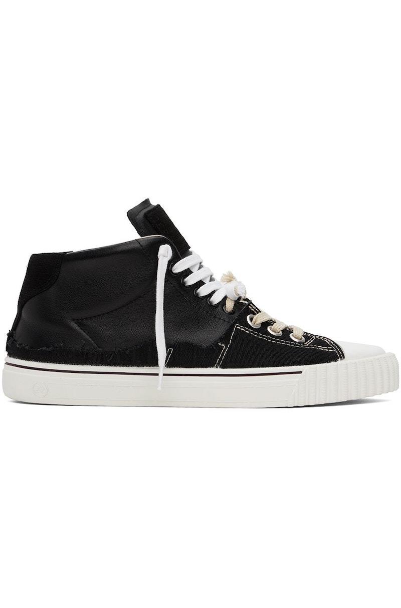 Maison Margiela New Evolution Mid Sneakers - H8588 Black