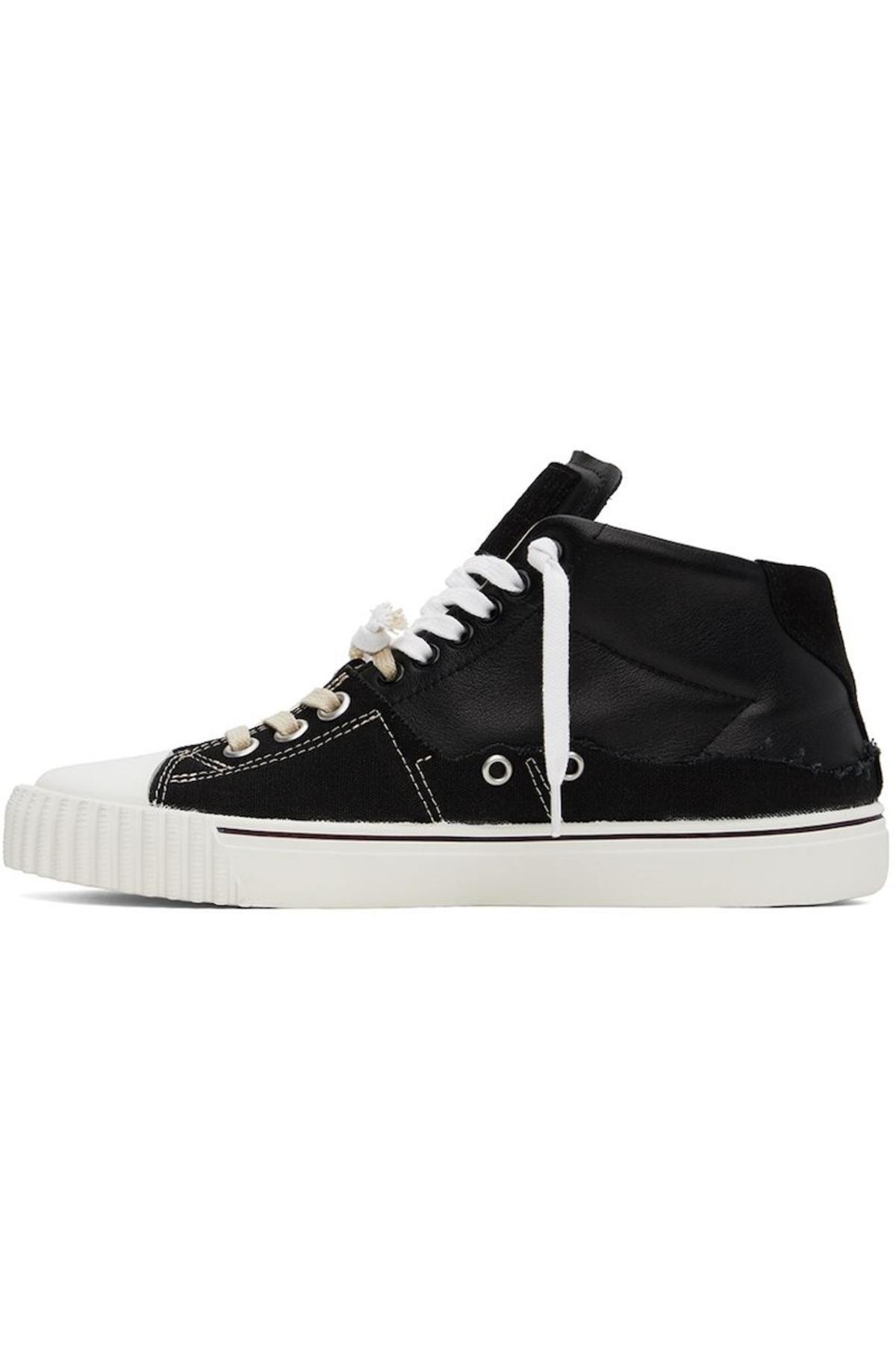 Maison Margiela New Evolution Mid Sneakers - H8588 Black/Black