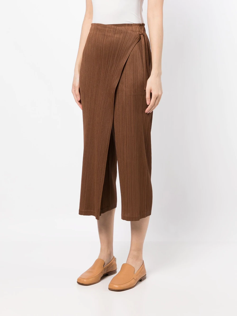 PLEATS PLEASE ISSEY MIYAKE ブラウン　SKIRT NEW COLORFUL BASICS 4 – ISSEY MIYAKE ONLINE STORE