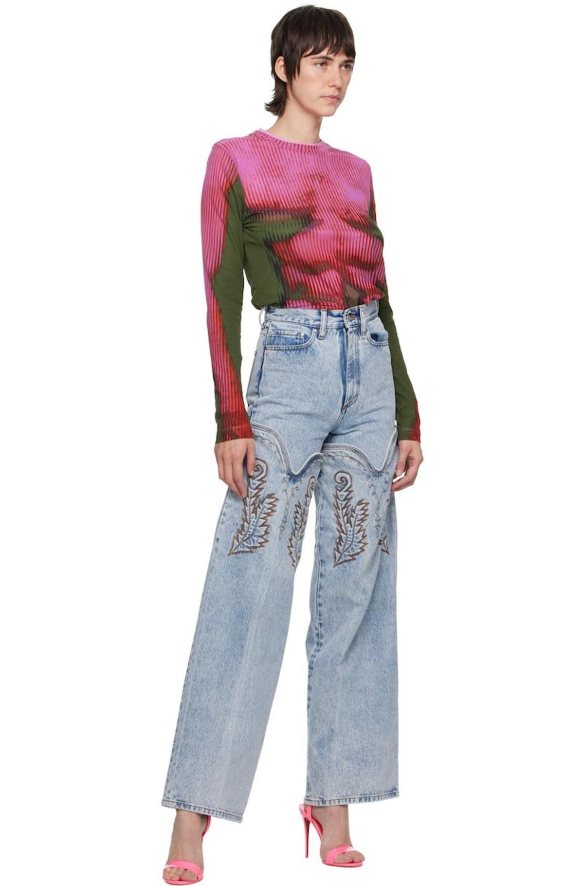 Y/Project Jean-Paul Gaultier Edition Layered Long Sleeve T-Shirt