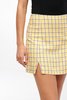Capulet Rosa Mini Skirt - Yellow Plaid - Thumbnail 4