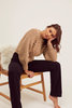 Tina Sweater - Taupe - Thumbnail 5