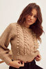 Tina Sweater - Taupe - Thumbnail 7