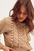 Tina Sweater - Taupe - Thumbnail 8