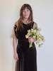 1920s Silk Velvet Dress - Chocolate - Thumbnail 7