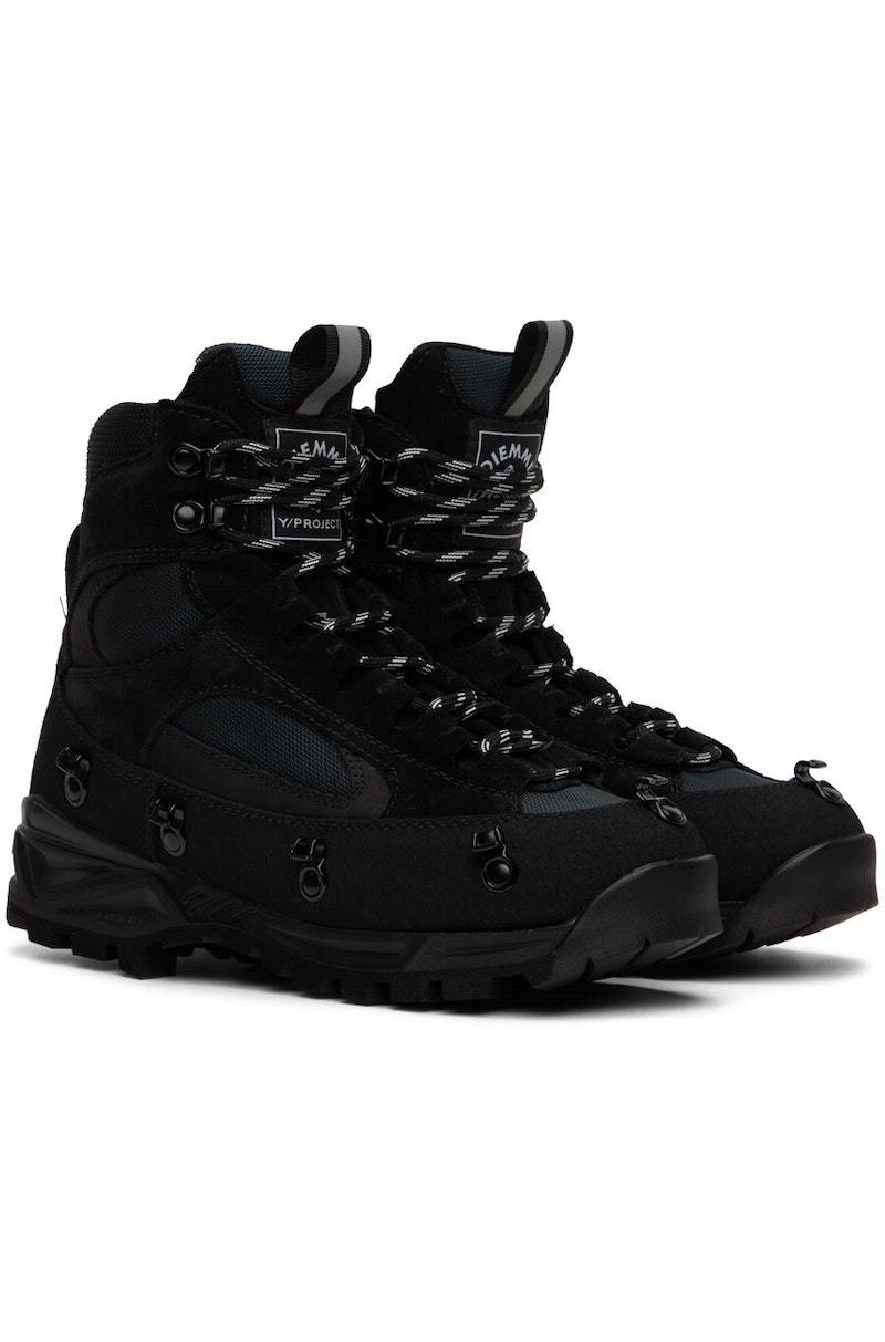 Y/Project Diemme Edition Civetta Boots - Black/Black | Garmentory