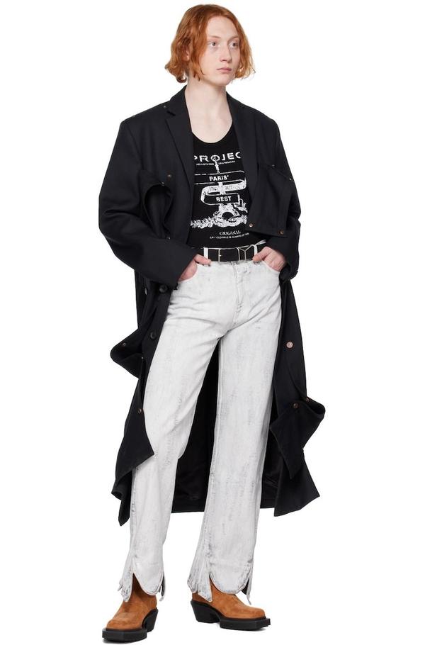 Y/PROJECT Paris Best タンクトップ Y/PROJECT Paris Best タンクトップ ブラック（黒）系 Y PROJECT(ワイ