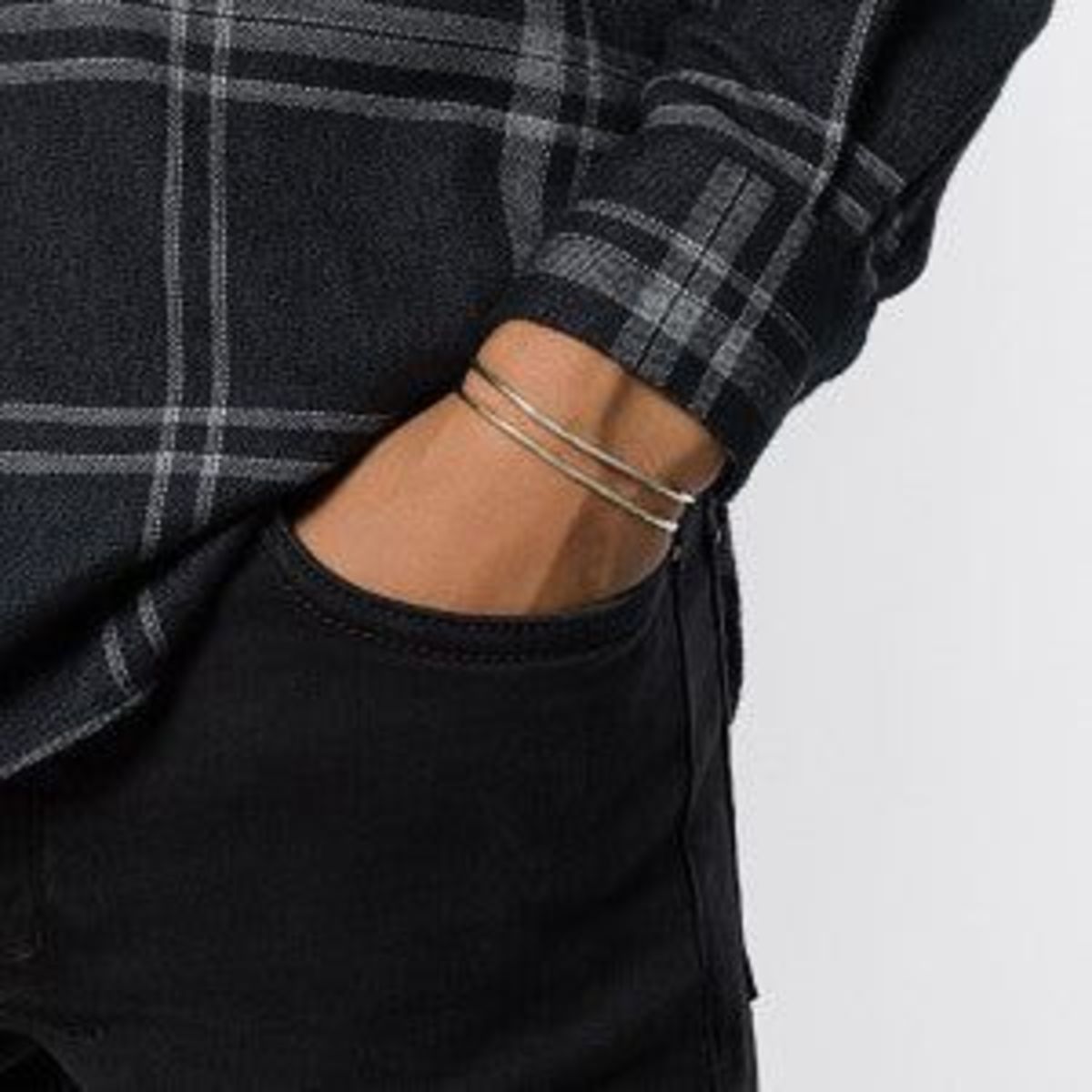 Werkstatt Munchen Hammered Link Bracelet - Silver | Garmentory
