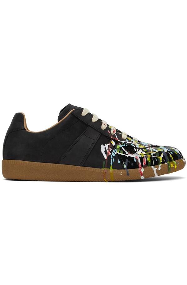 ★人気★【MAISON MARGIELA】Painted drop Sneakers Maison Margiela Men Replica Paint Drop Sneakers / S57WS0240