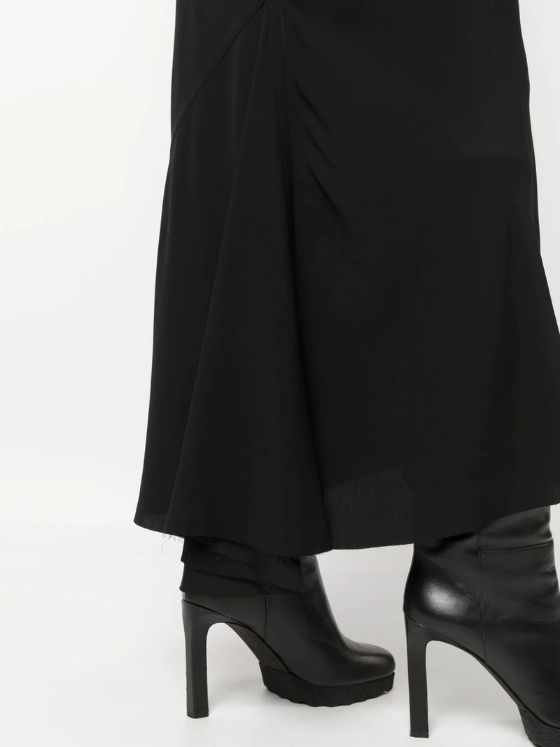 Rick Owens Calf Bias Skirt | Garmentory