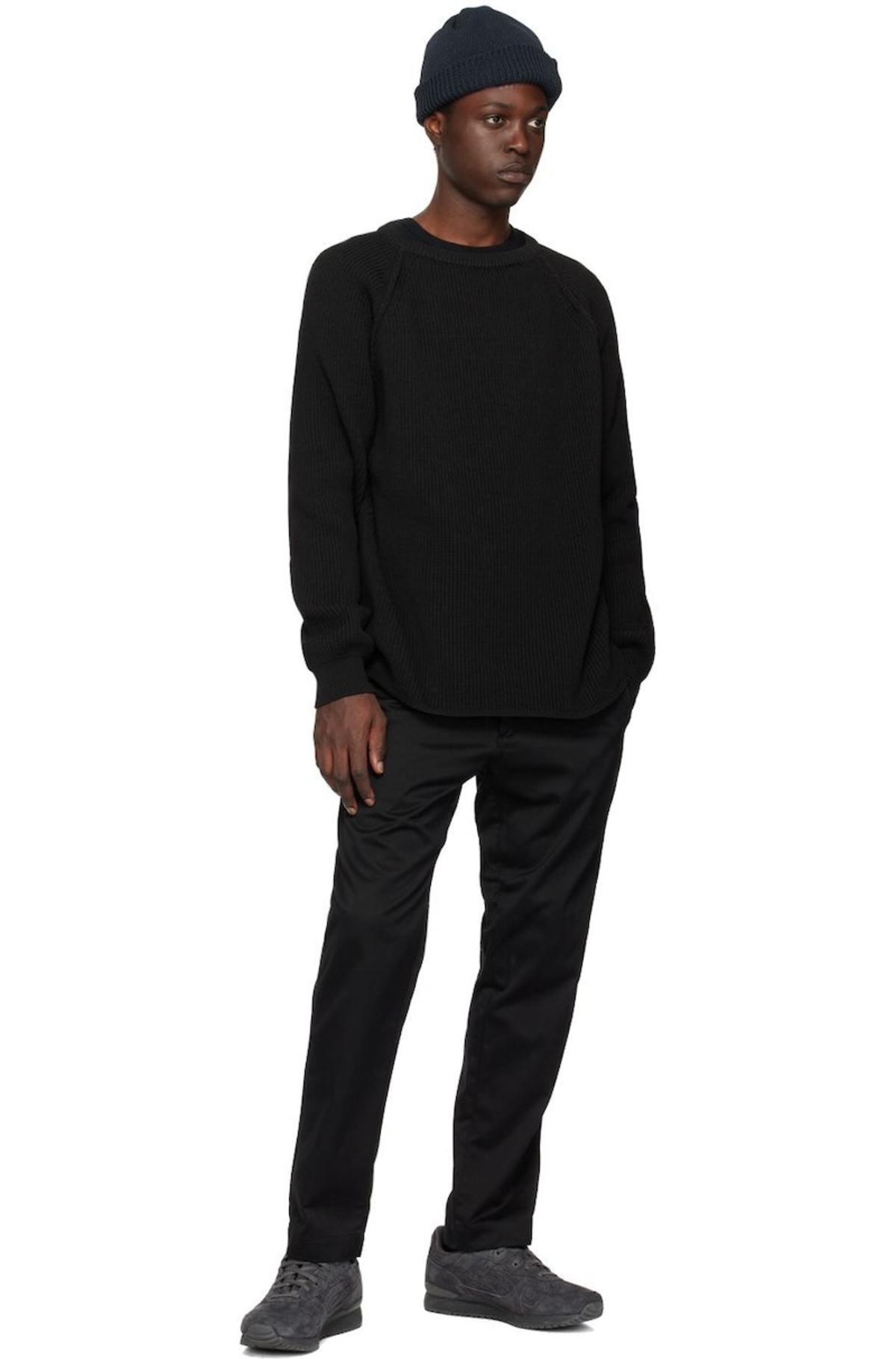 Nanamica 5G Sweater - Black | Garmentory