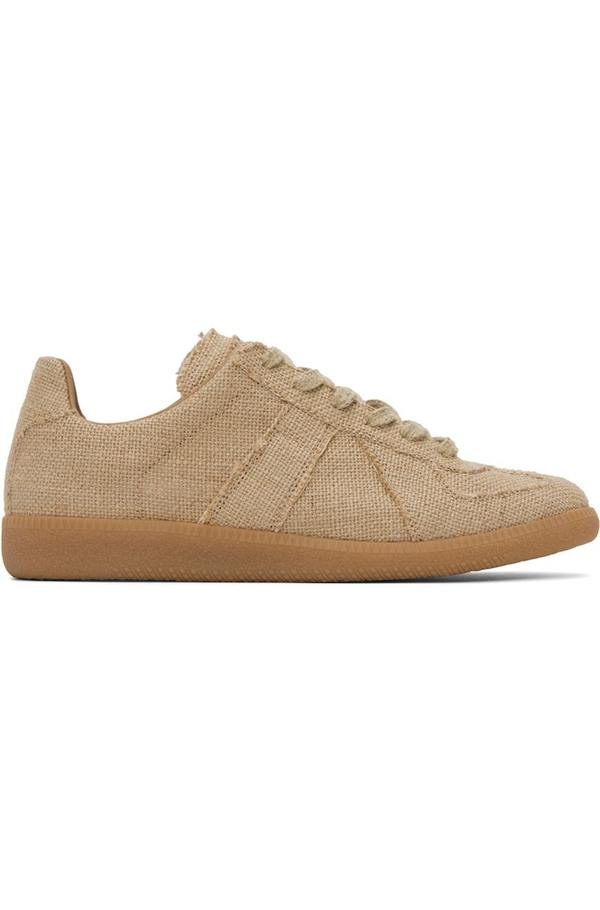 Maison Margiela Replica Sneakers - Beige | Garmentory Maison Margiela Replica Sneakers - Beige | Garmentory