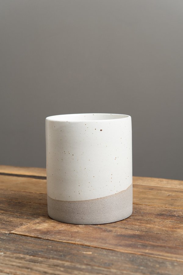 Humble Ceramics Utensil Holder In Greystone Garmentory