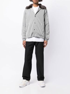 Fumito Ganryu Ventilation Coach Jacket - Silver | Garmentory