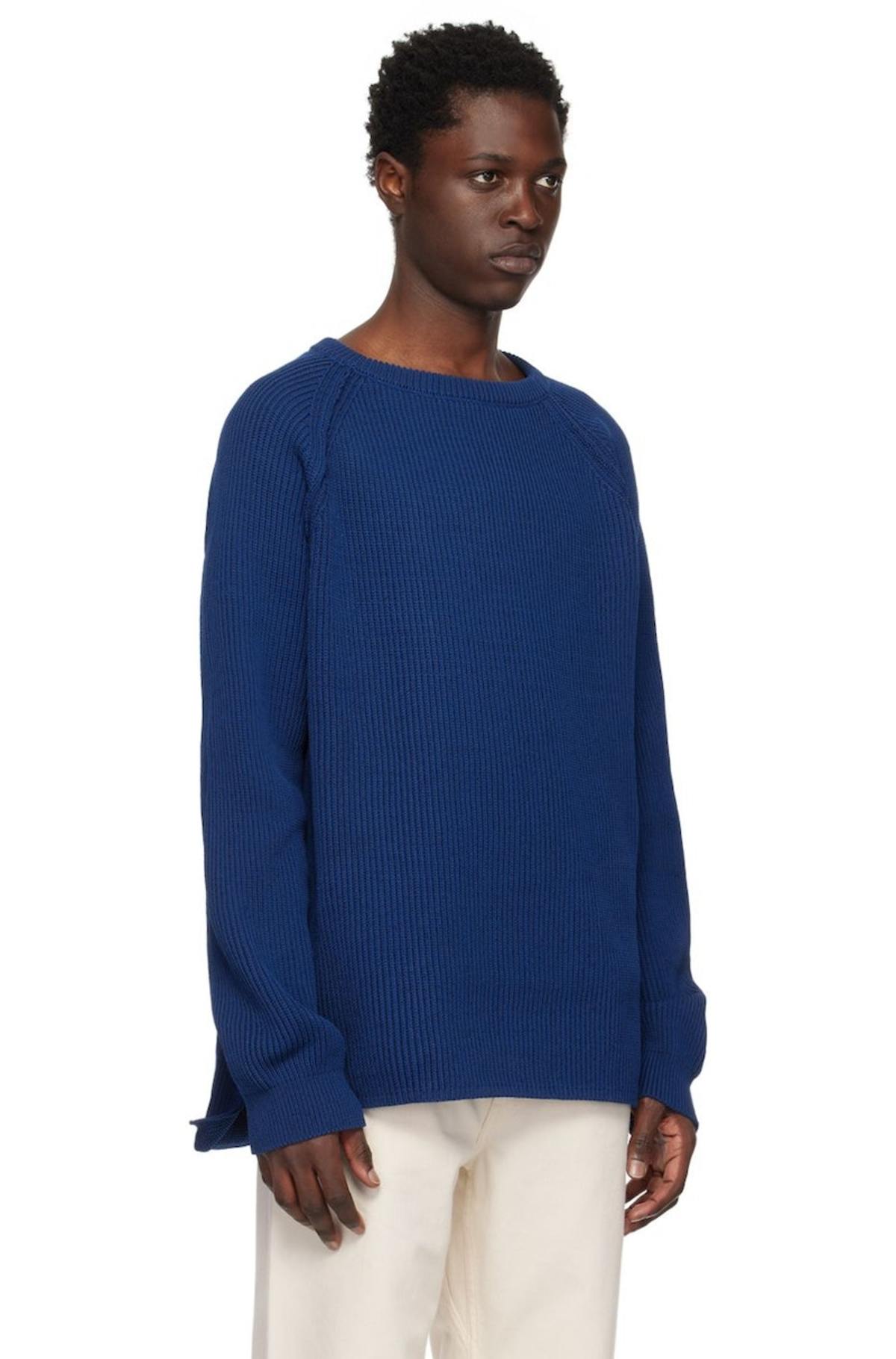 Nanamica 5G Sweater - Ocean Blue | Garmentory