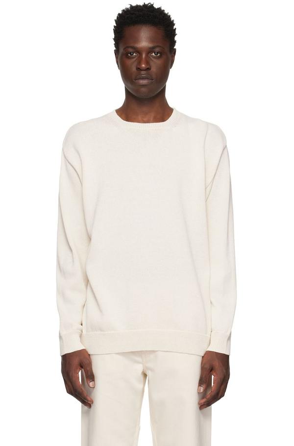 Nanamica 7G Sweater - Ecru | Garmentory