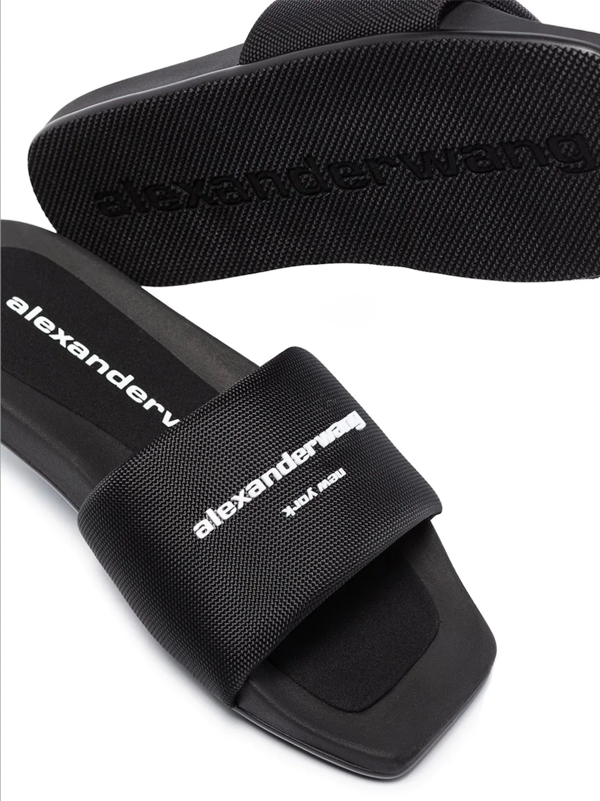 Alexander Wang ☆ブラック AW プールスライド AW Pool Slide in BLACK | alexanderwang®