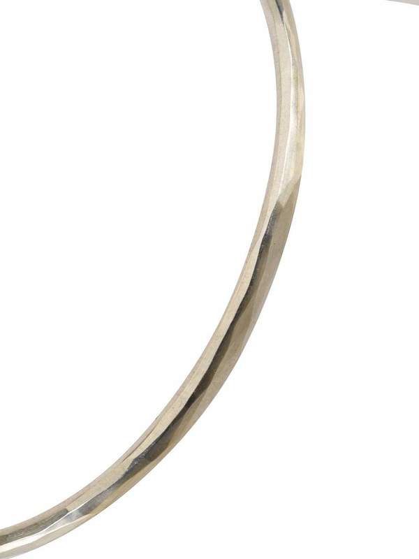 Werkstatt Munchen Hook Forged Bangle - Silver | Garmentory