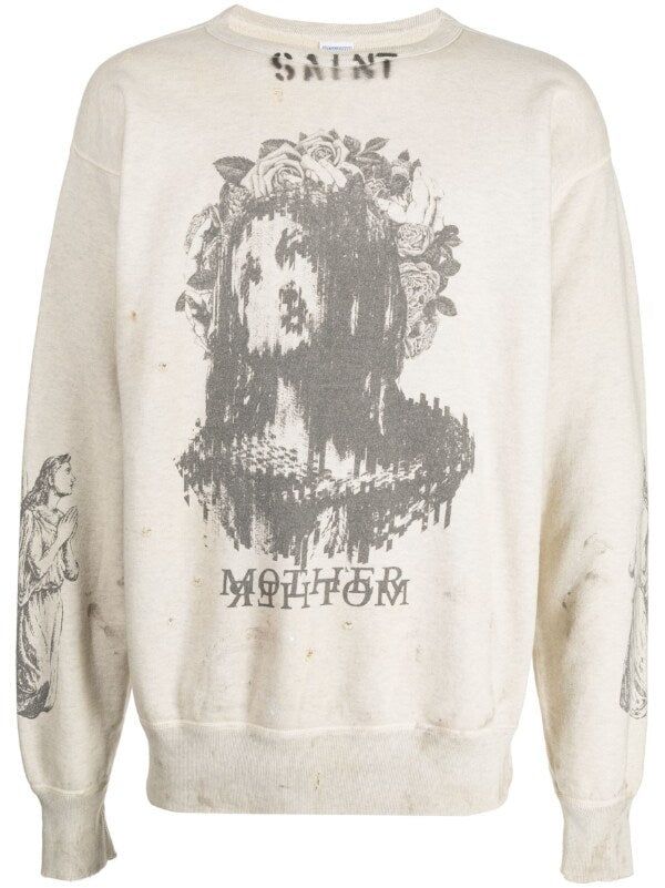 Saint Michael Unisex Mother Sweatshirt | Garmentory
