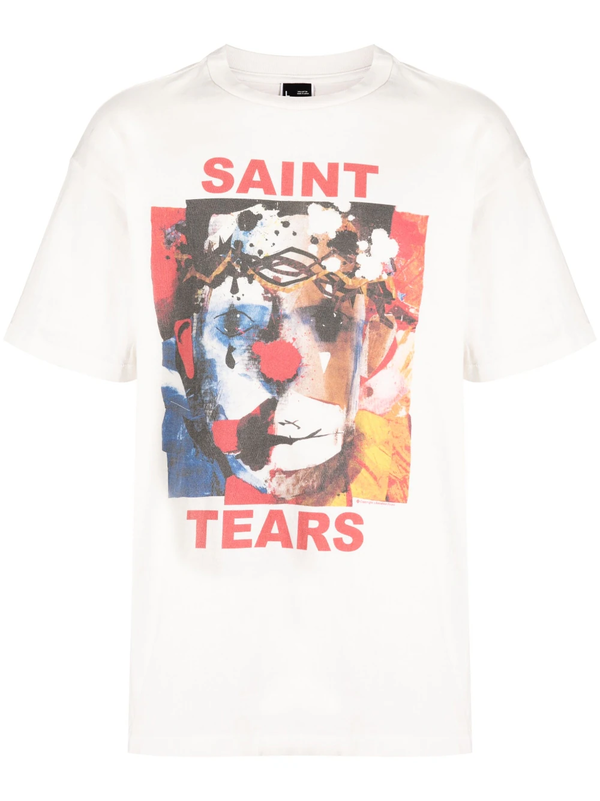 SAINT M××××××/セント マイケル DENIMTEARS CLOWN SS TEE セントマイケル 23SS DENIMTEARS CLOWN SS TEE
