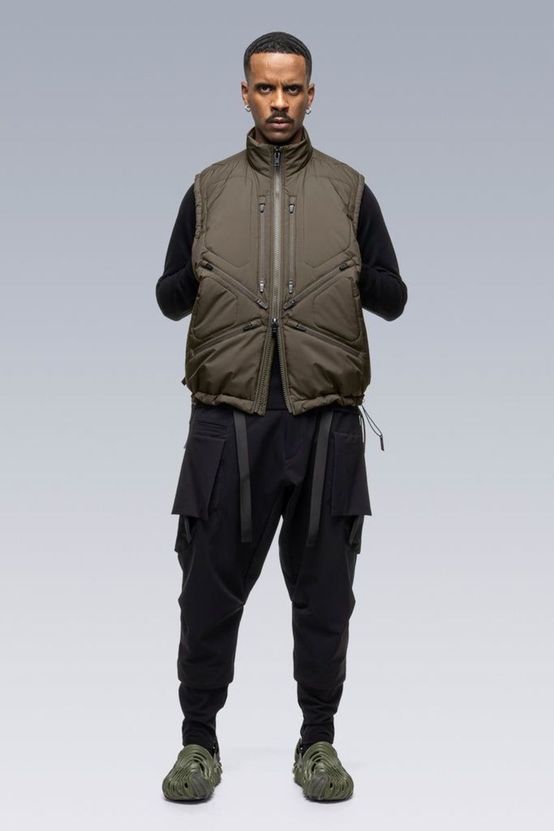 トップス ACRONYM V91-WS RAF Green ACRONYM V91-WS Vest - Raf Green | Garmentory