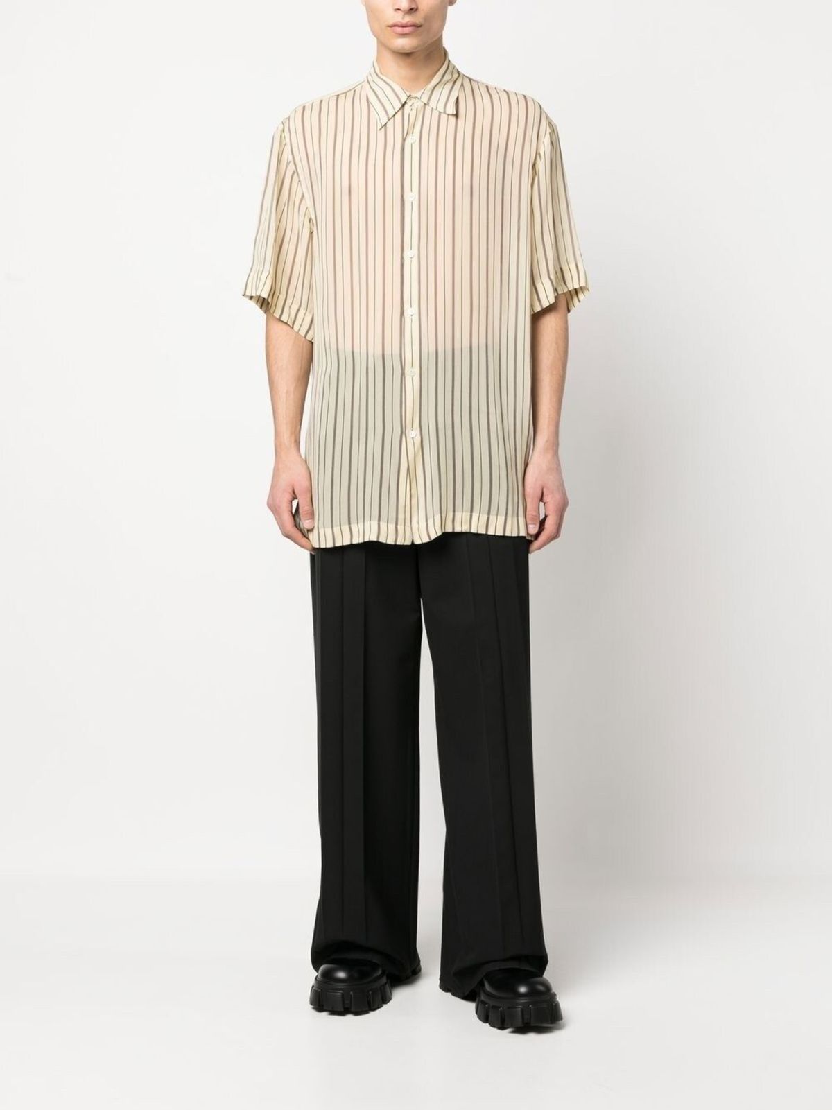 未使用 DRIES VAN NOTEN 25SS シャツ CASSIDYE M DRIES-VAN-NOTEN-MEN-Cassidye-