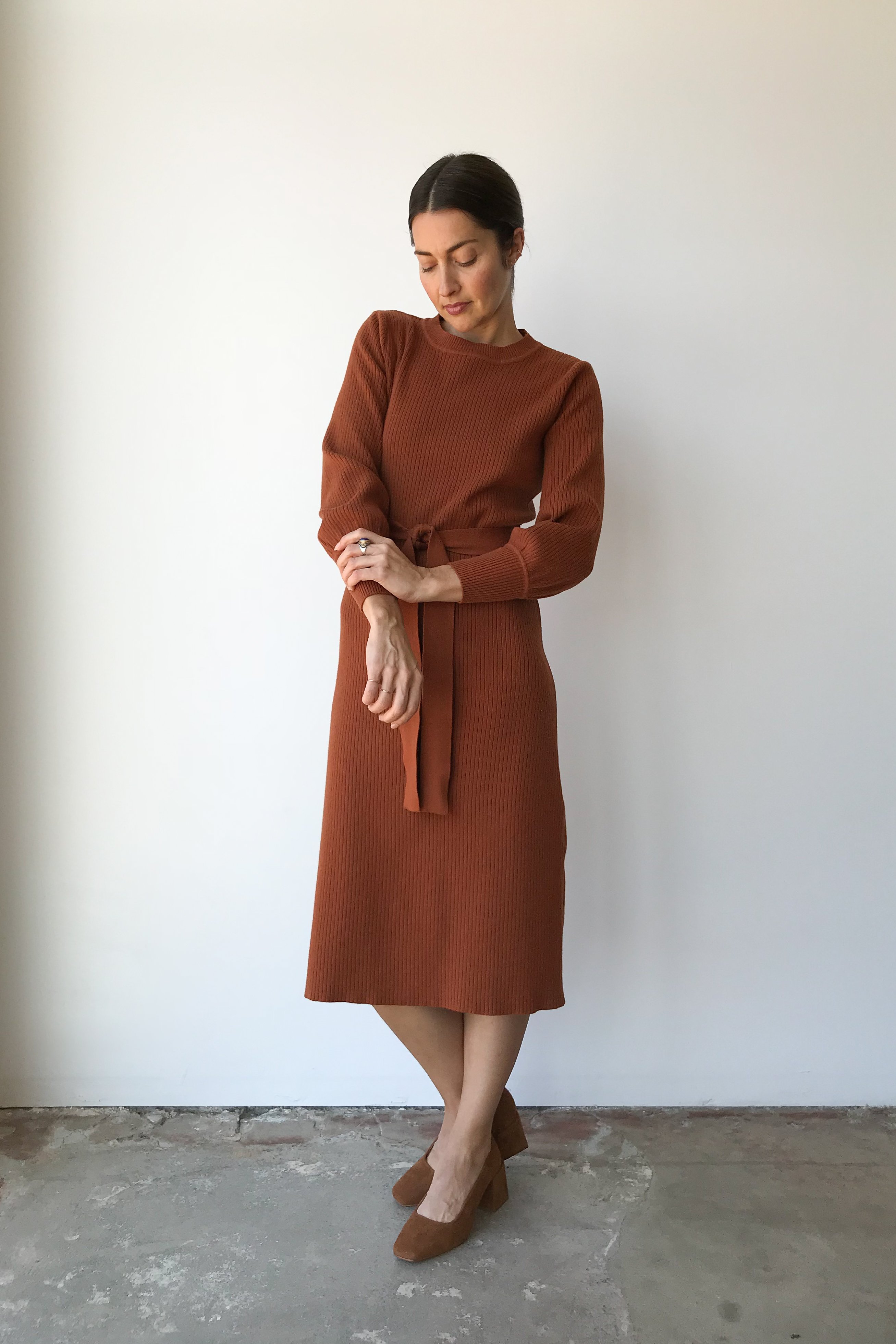 business sweater dress