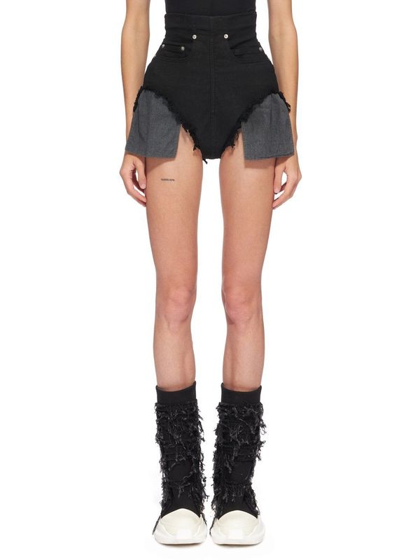 RICK OWENS 2024AW Dirt Cutofショートパンツ Rick Owens Drkshdw Dirt Cutoffs Shorts | Garmentory
