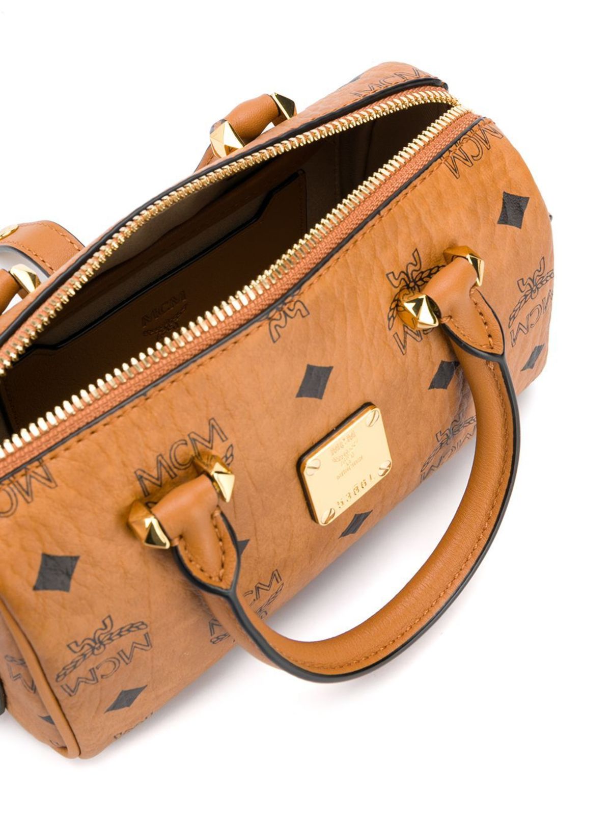MCM Mini Boston Handbag