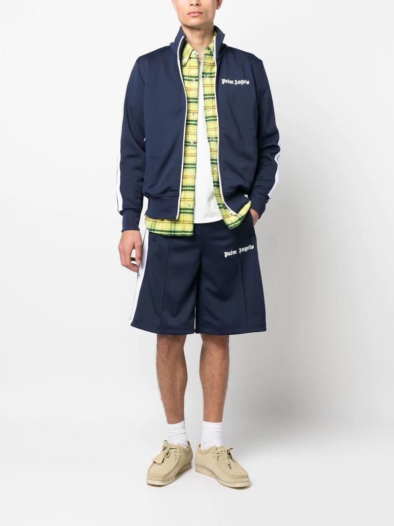 navy palm angels shorts