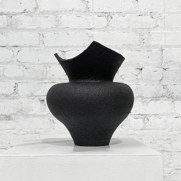 SHIN WON YOON Black Stone Vase Small - Thumbnail 3