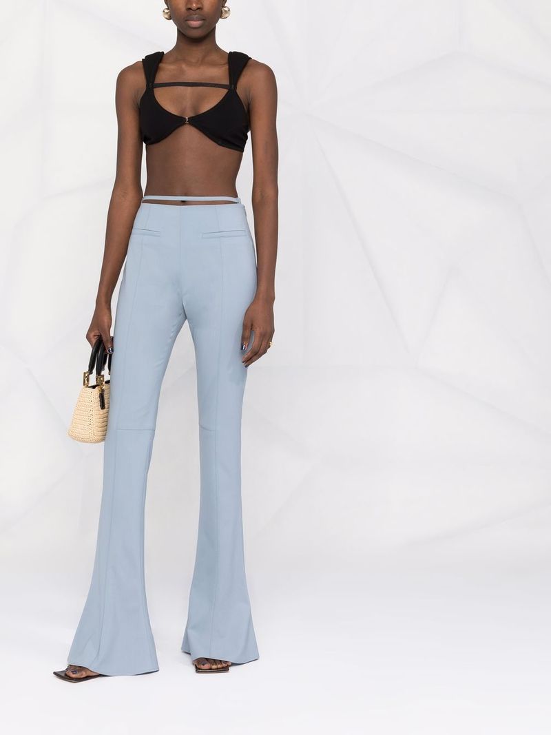 【JACQUEMUS】ル・パンタロン・ソージュ・パンツ Le Pantalon Marrone in Beige – SVRN