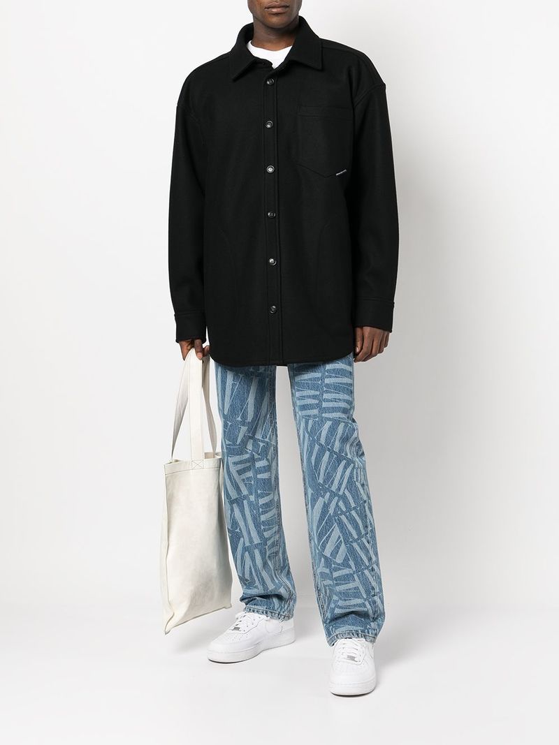 ジャケット・アウター alexander wang oversized shirt coat Alexander Wang Oversized Shirt Coat With Flag Tag | Garmentory