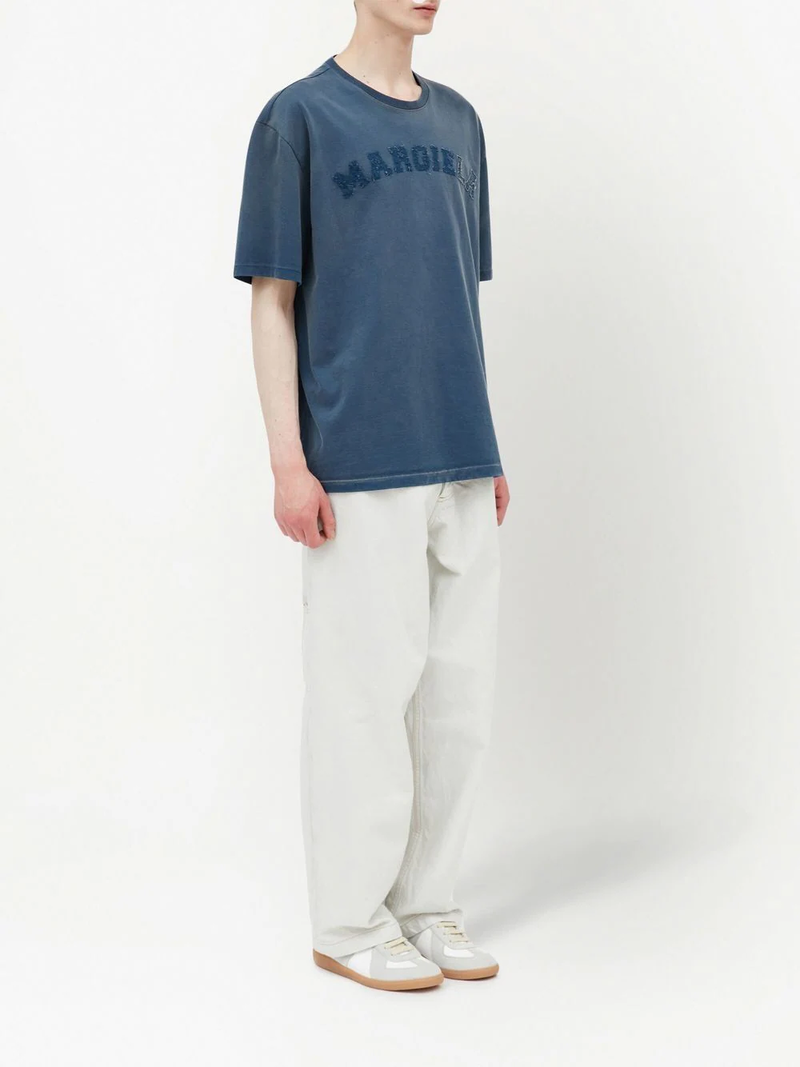MAISON MARGIELA MEN LOGO COTTON T-SHIRT | Garmentory
