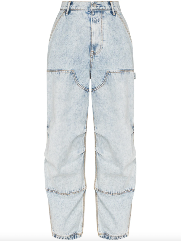 ALEXANDER WANG WOMEN Double Front Carpenter Jeans | Garmentory