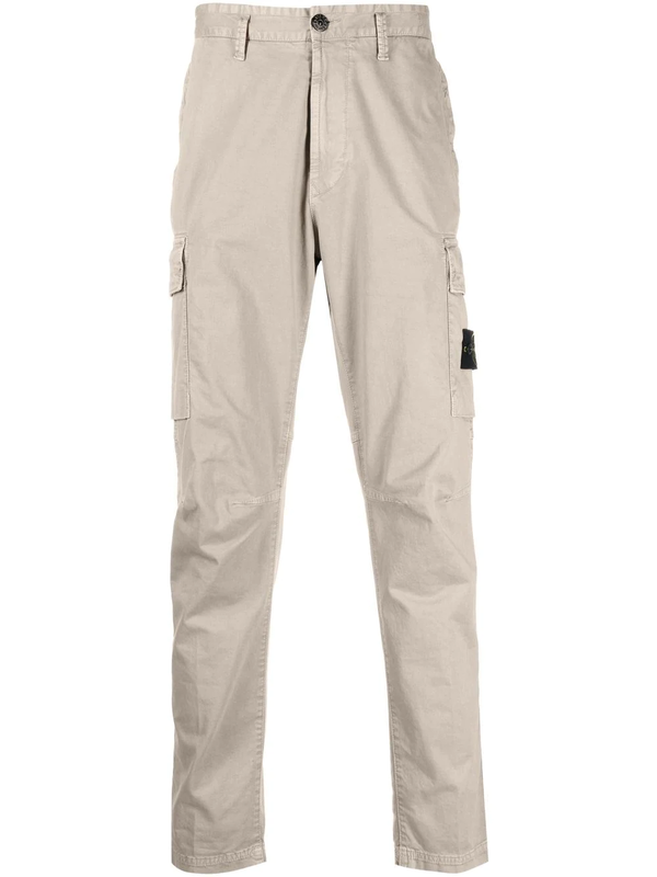 Stone Island Pantalone Regular Tapered Pants - Dove Grey Stone Island Pantalone Regular Tapered Pants - Dove Grey