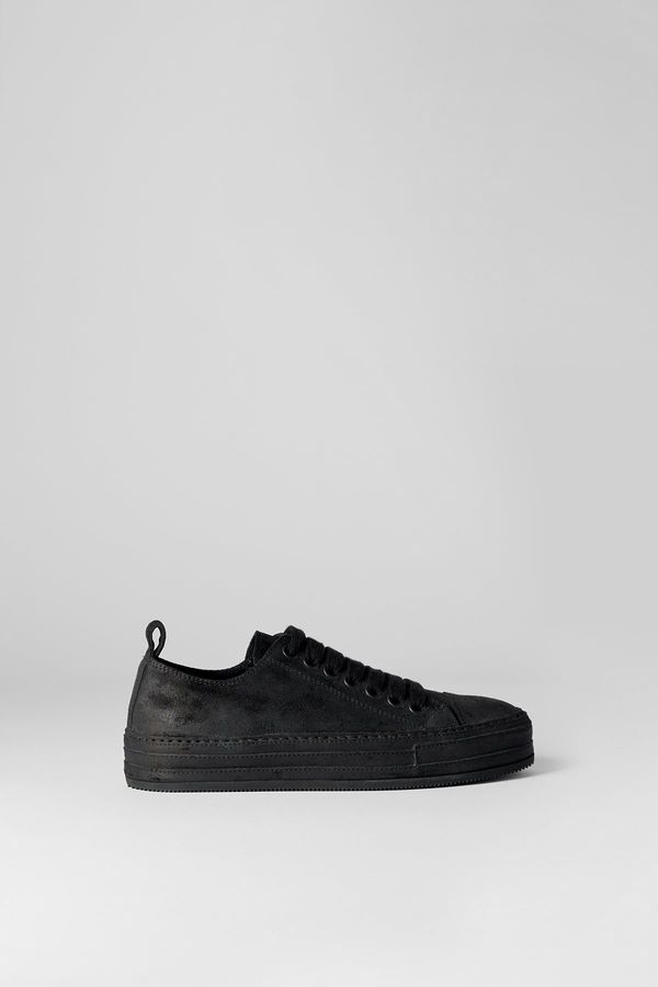 ANNDEMEULEMEESTER
 アンドゥムルメステール 希少ストール ANN DEMEULEMEESTER MEN Gert Low-Top Crosta Painted Sneakers
