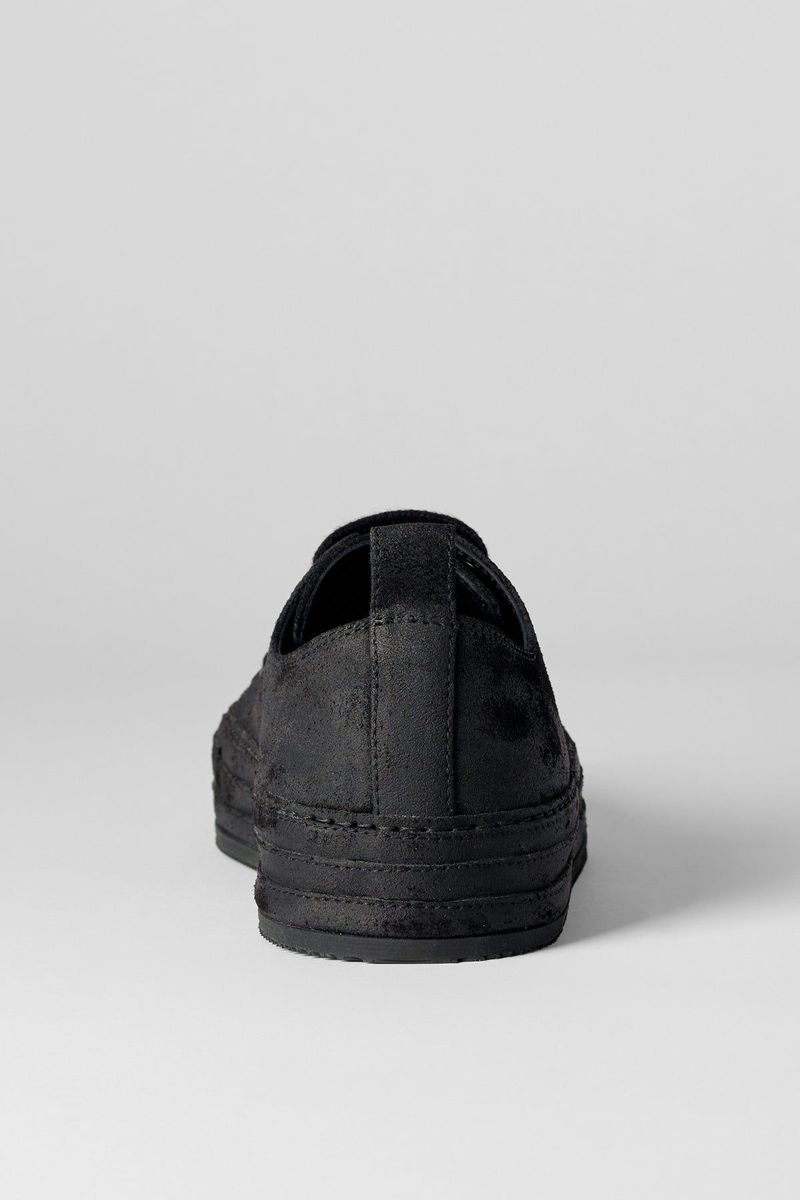 ANNDEMEULEMEESTER
 アンドゥムルメステール 希少ストール ANN DEMEULEMEESTER MEN Gert Low-Top Crosta Painted Sneakers