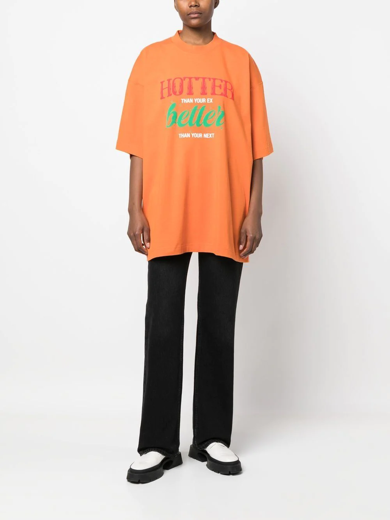 VETEMENTS Unisex Hotter Than Your EX T-Shirt | Garmentory