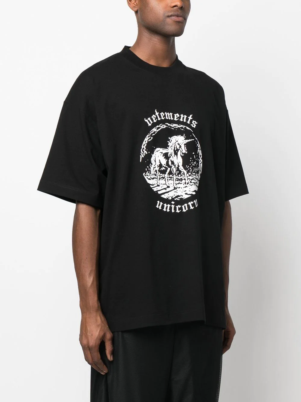 VETEMENTS UNISEX Double Unicorn T-Shirt | Garmentory