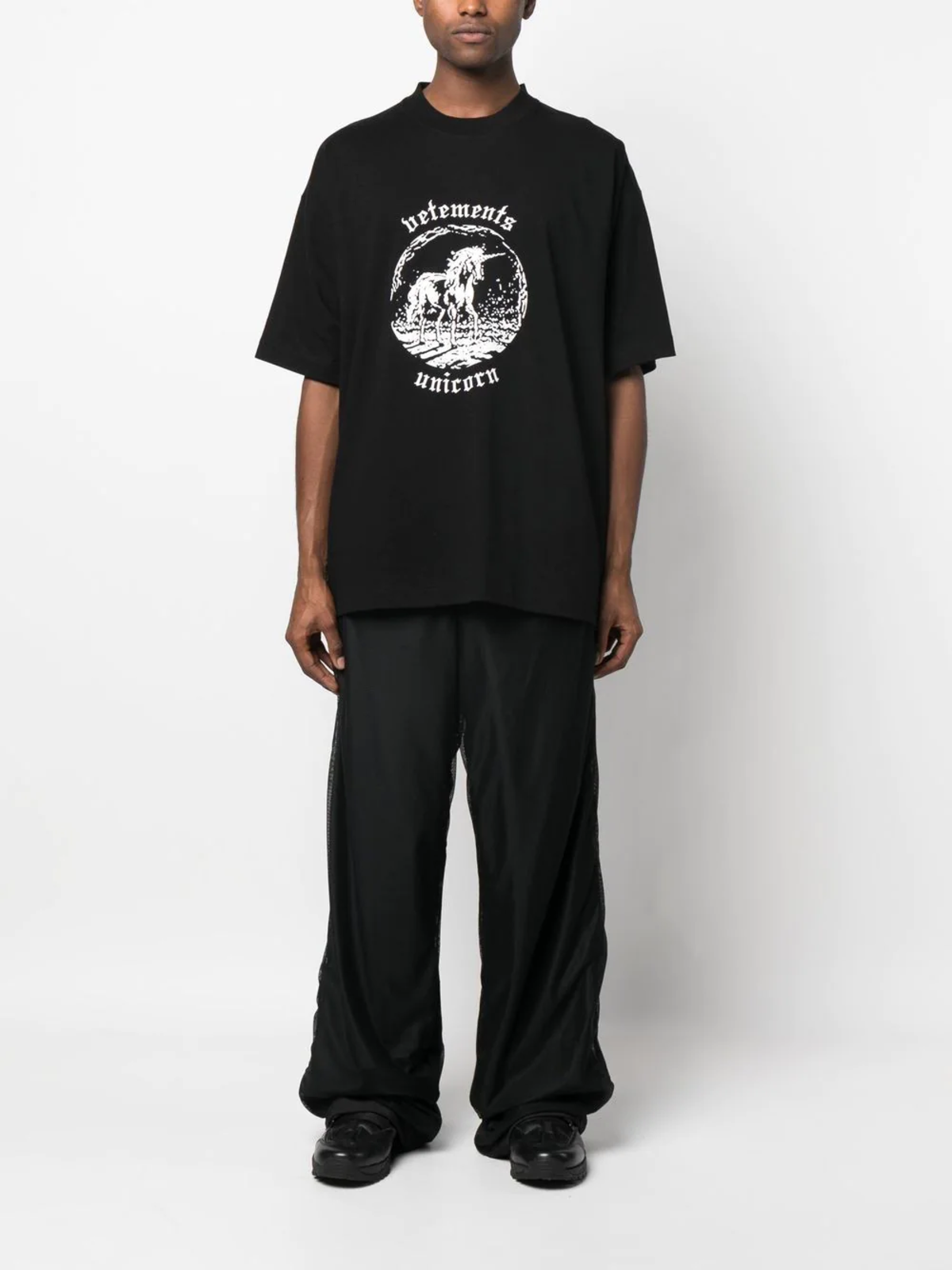 VETEMENTS UNISEX Double Unicorn T-Shirt | Garmentory