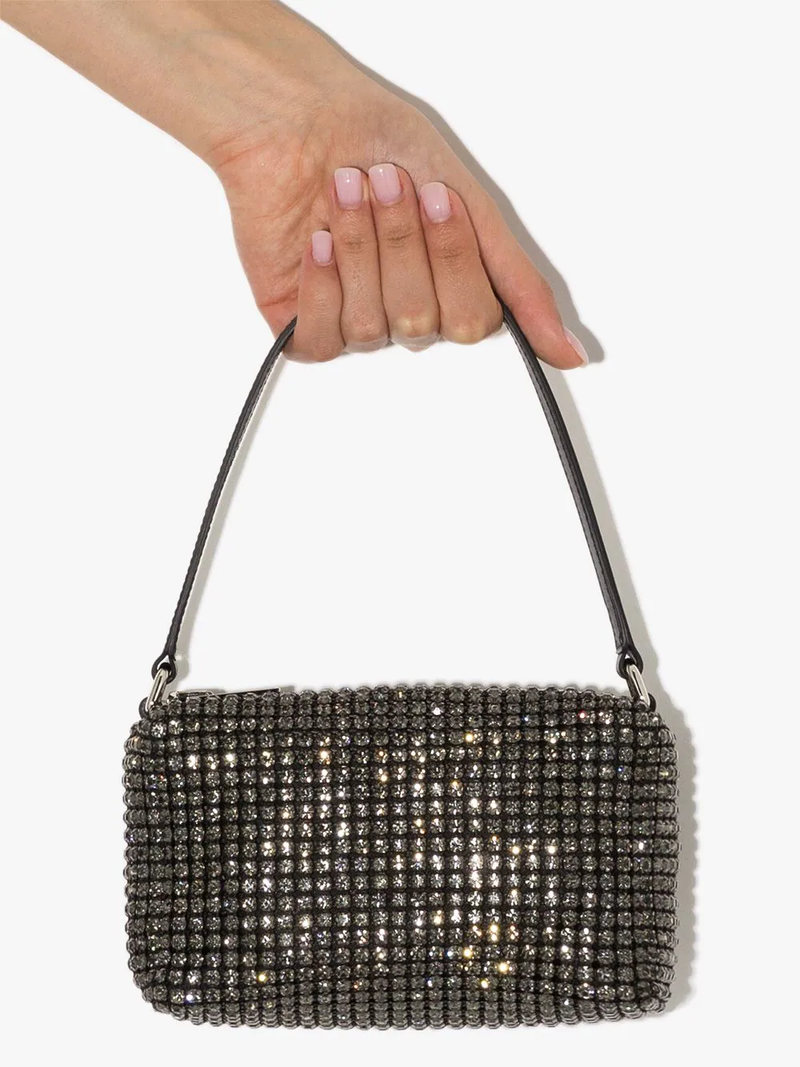ALEXANDER WANG Heiress Medium Pouch - black | Garmentory